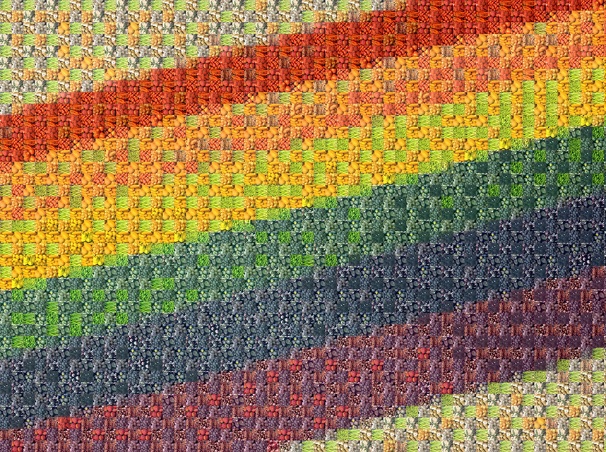 Eat the Rainbow mosaic 
